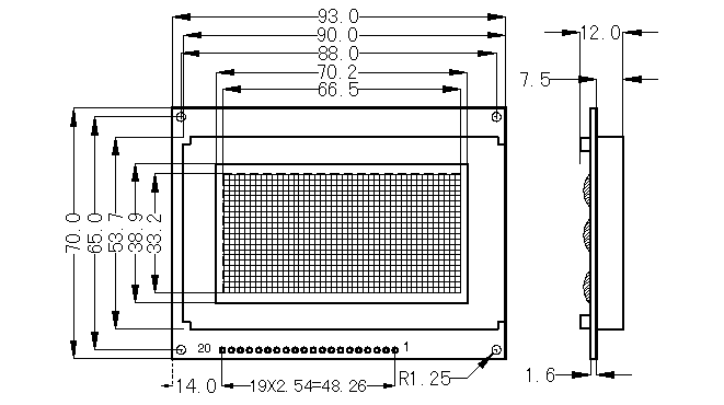 SMG12864A(bio)(zhn)DcҺ@ʾģK(LCM)ʾDƬ